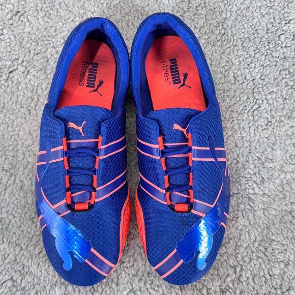 Puma Fitness Women Size 9 Blue Lace Up 187138-5 Lightweight Activewear Comfort - Picture 4 of 10